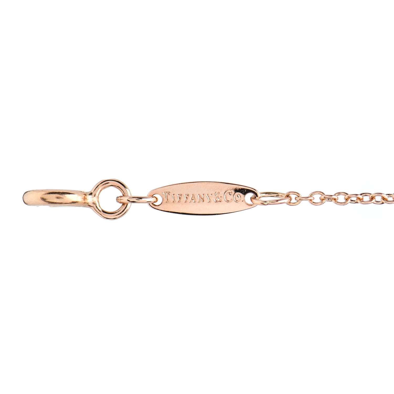 Tiffany 18K Yellow Gold Diamond .03ct Elsa Peretti Diamonds by the Yard Bracelet 3 of 3