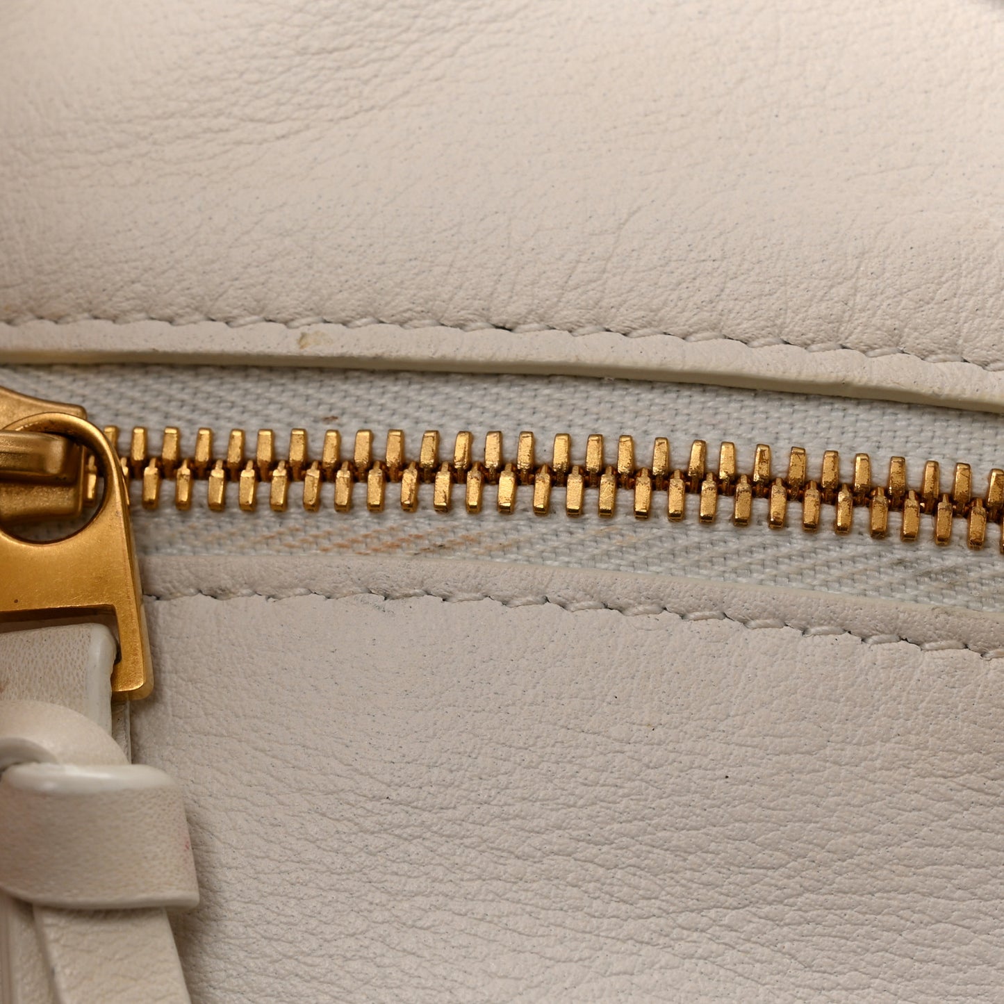 Calfskin Mini Double Knot Bag White