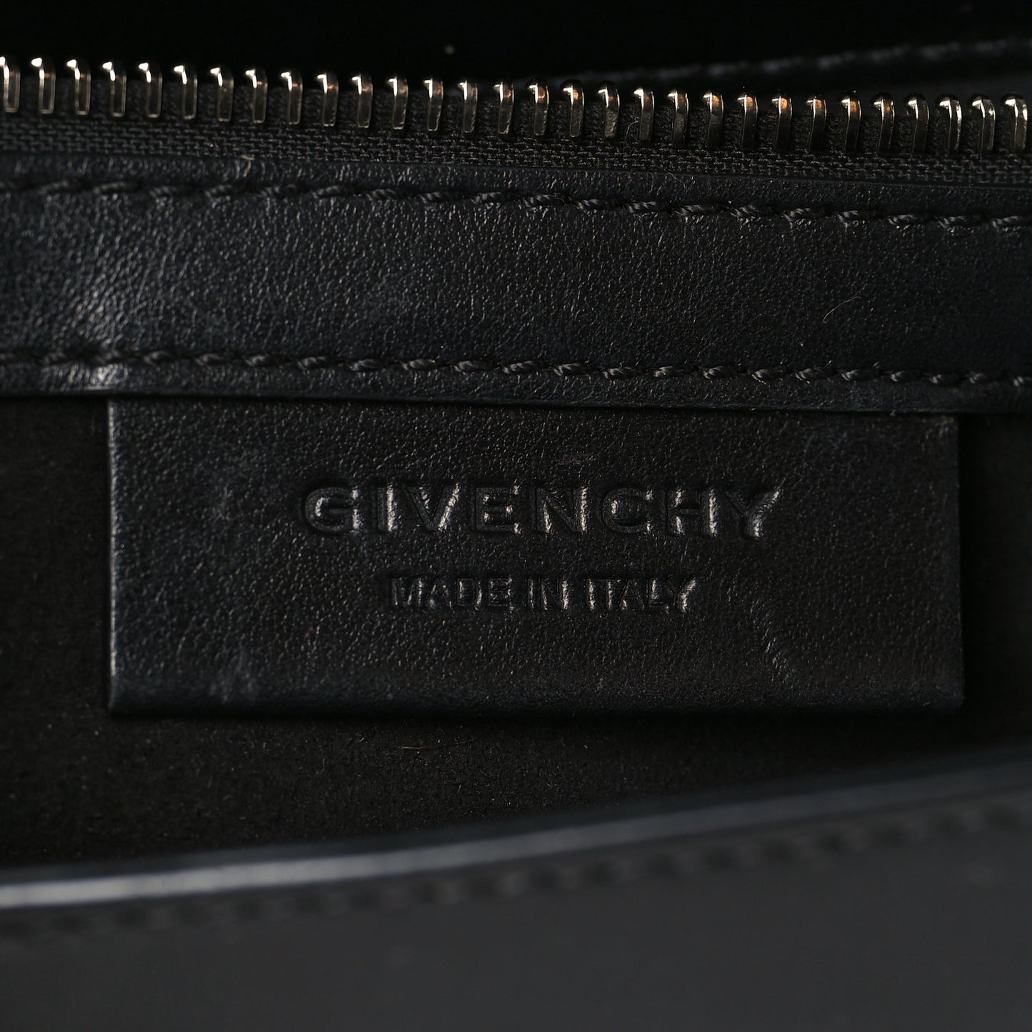 Calfskin Mini Pandora Box Logo Strap Crossbody Bag Black