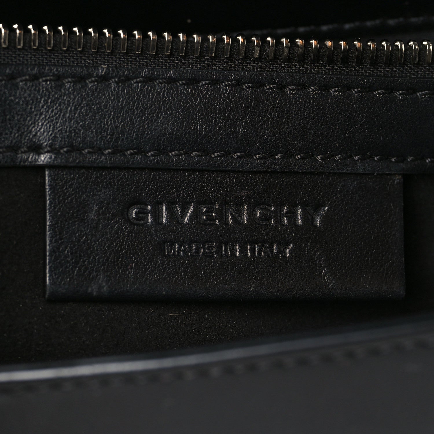 Givenchy Calfskin Mini Pandora Box Logo Strap Crossbody Bag Black 6 of 9