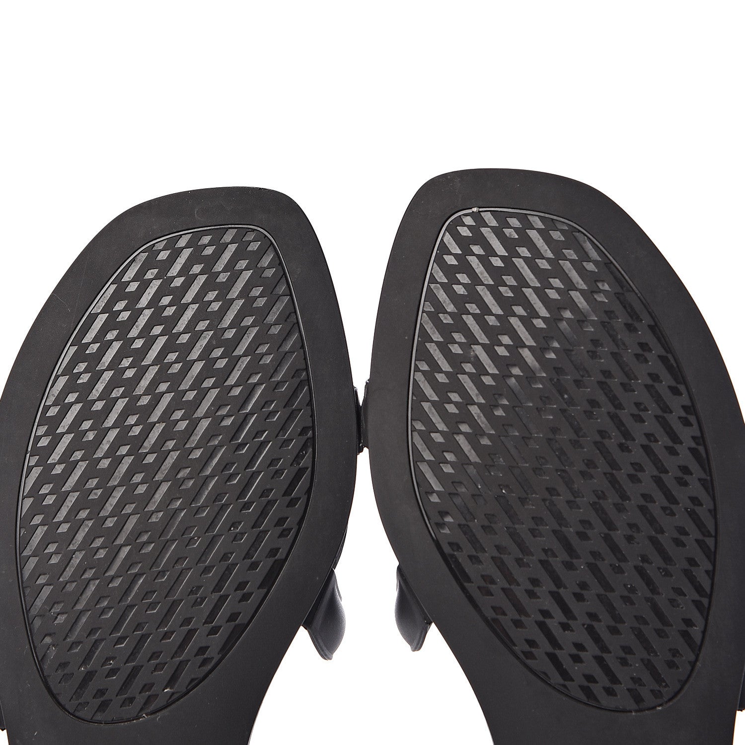 Hermes Rubber Aloha Sandals 38 Black 12 of 14