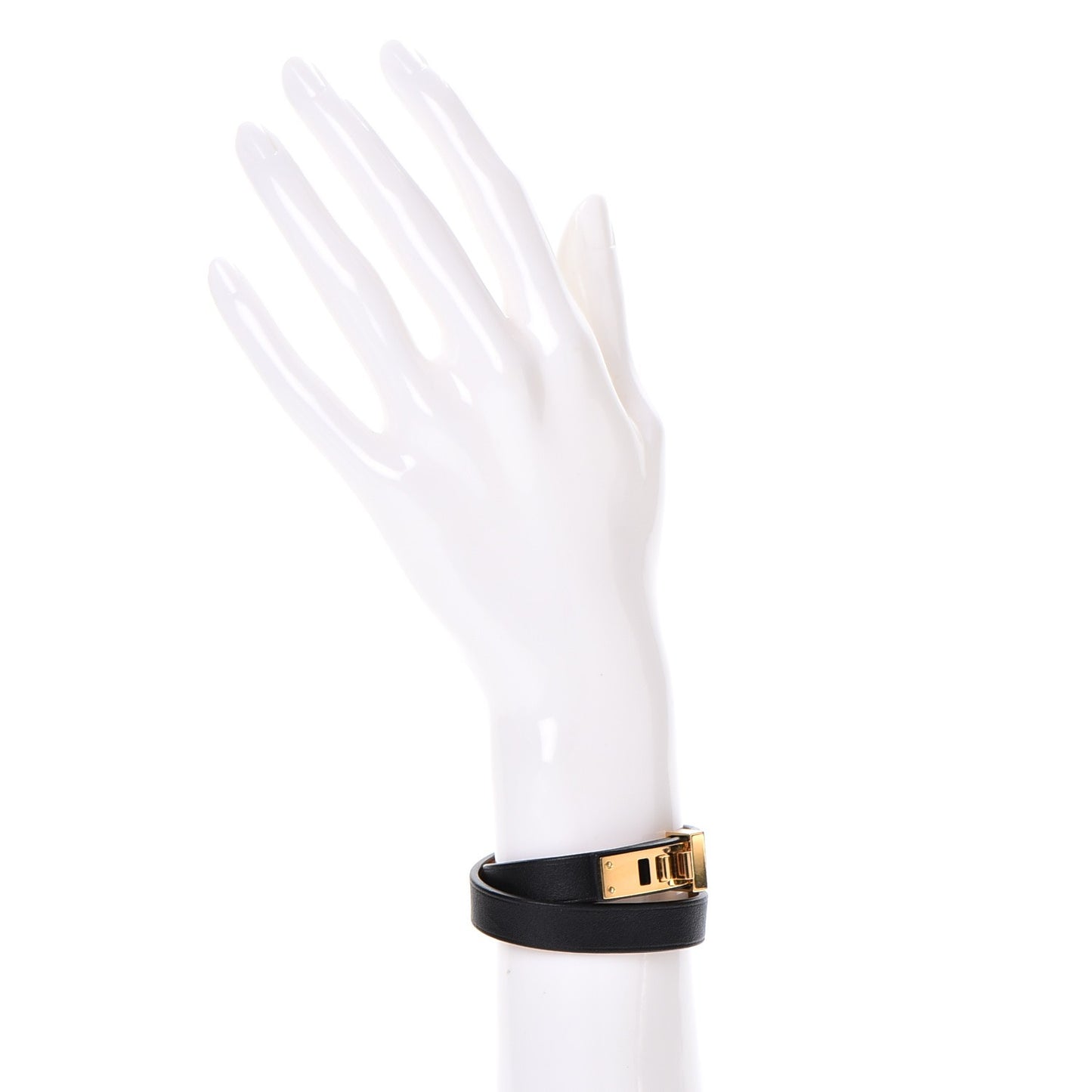 Swift Mini Dog Double Tour Bracelet T2 Black