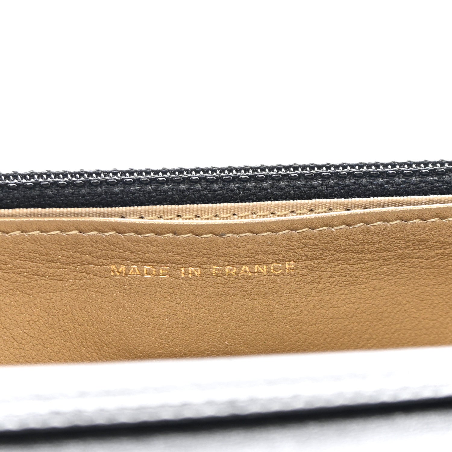 Chanel Lambskin Quilted CC Pearl Crush Wallet on Chain WOC Black 7 of 12