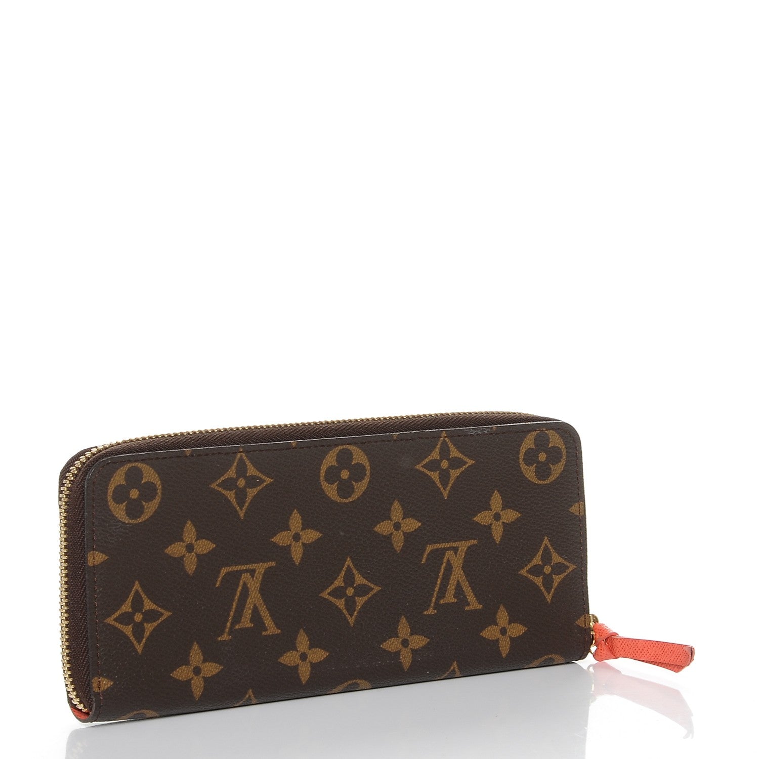 Louis Vuitton Monogram Clemence Wallet Poppy 3 of 6