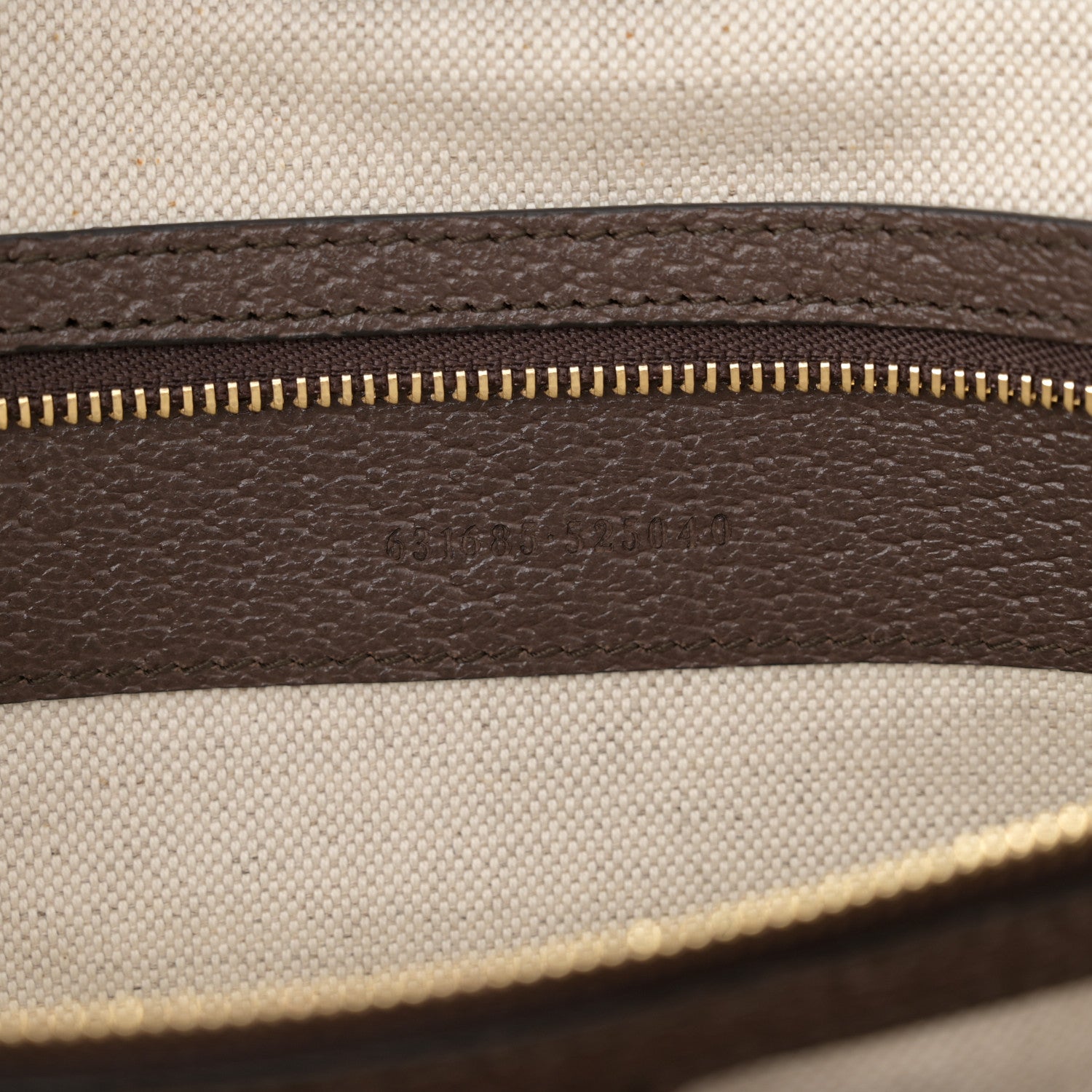 Gucci Monogram Jumbo GG Textured Dollar Calfskin Web Medium Ophidia Shopping Tote Camel Ebony 7 of 10