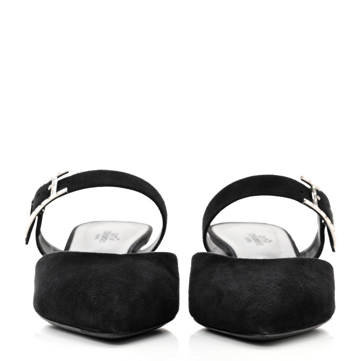 Suede Goatskin Blink Mules 39 Black