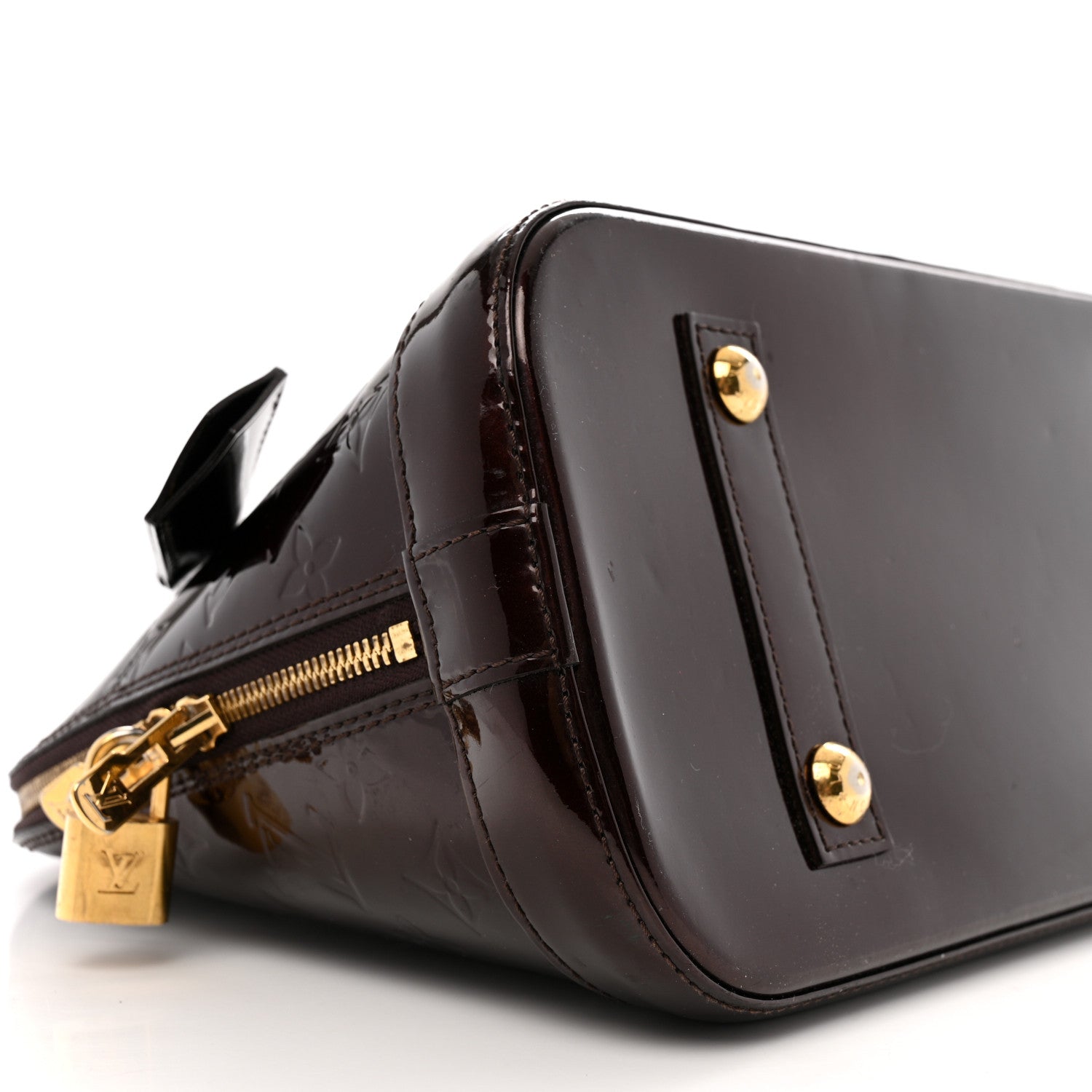 Louis Vuitton Vernis Alma PM Amarante 9 of 14