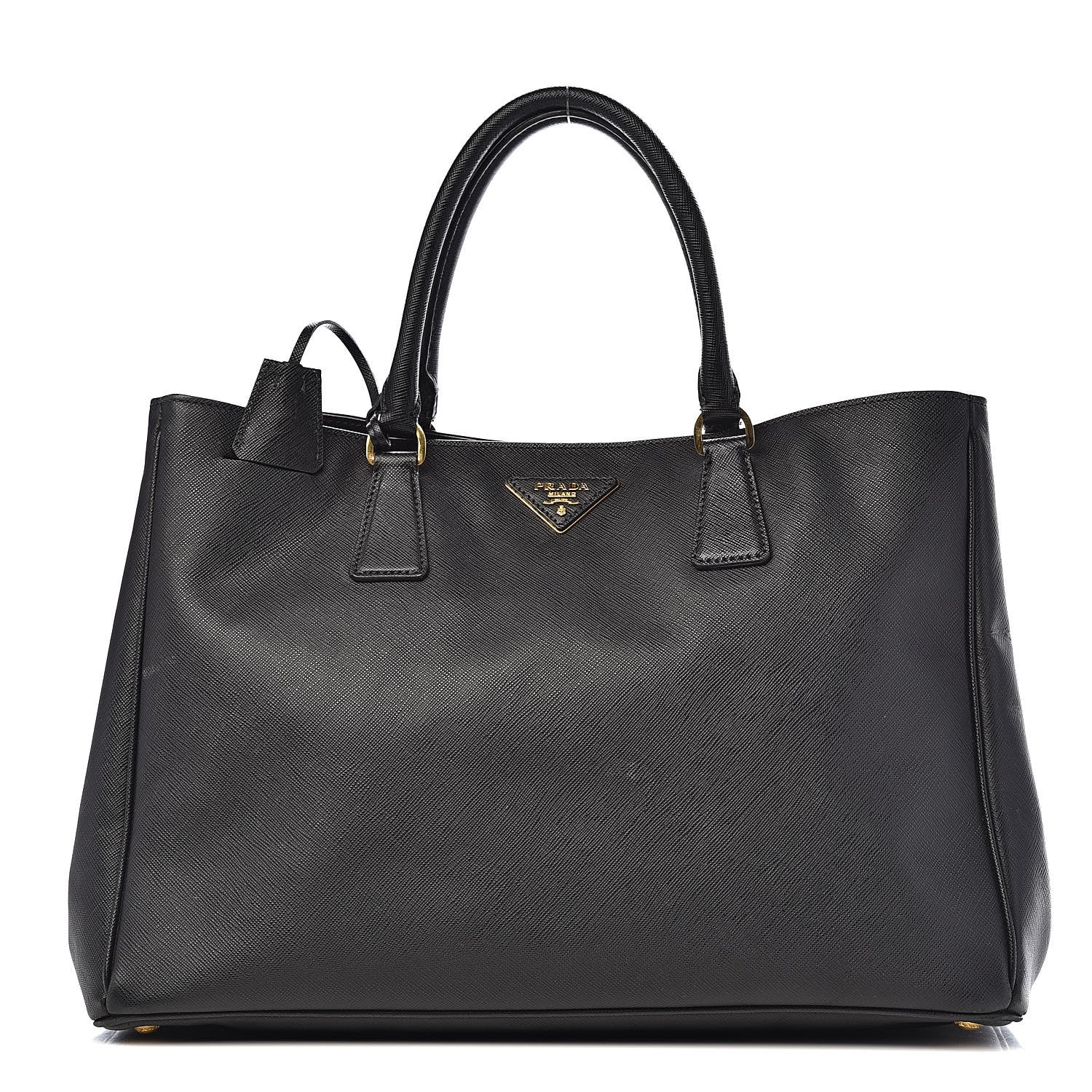 Prada Saffiano Lux Large Tote Black 1 of 17