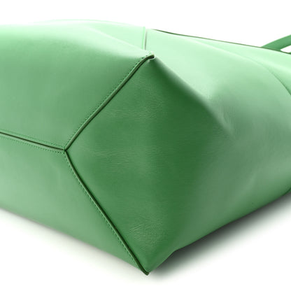 Loewe Shiny Calfskin XL Puzzle Fold Tote Tropical Green 9 of 9