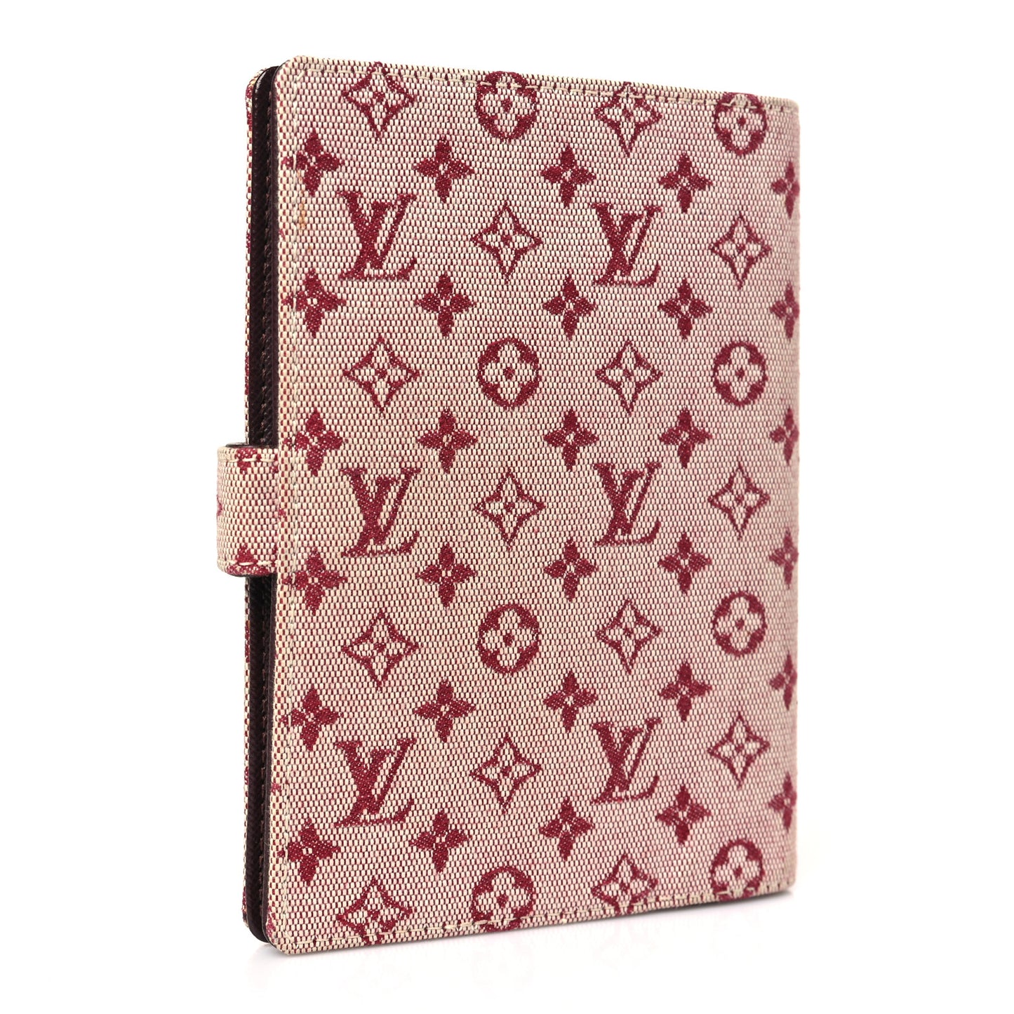 Mini Lin Small Ring Agenda Cover Cherry