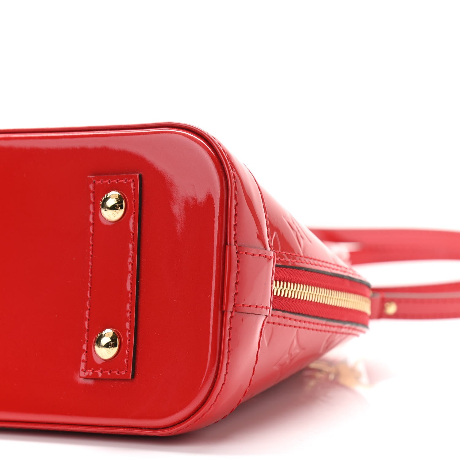 Louis Vuitton Vernis Alma BB Cherry 8 of 8