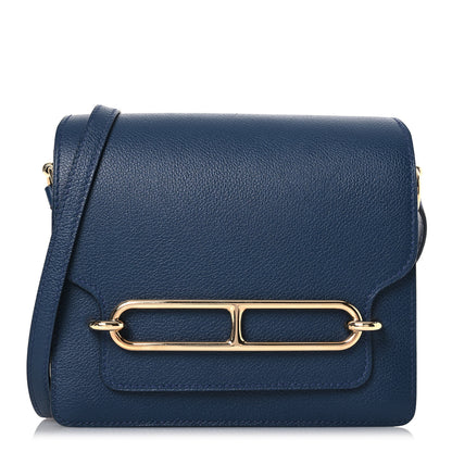 Hermes Evercolor Mini Sac Roulis Bleu De Malte 1 of 13
