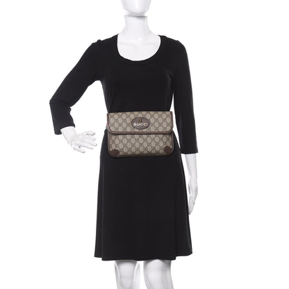 Gucci GG Supreme Monogram Neo Vintage Web Belt Bag Brown 2 of 11
