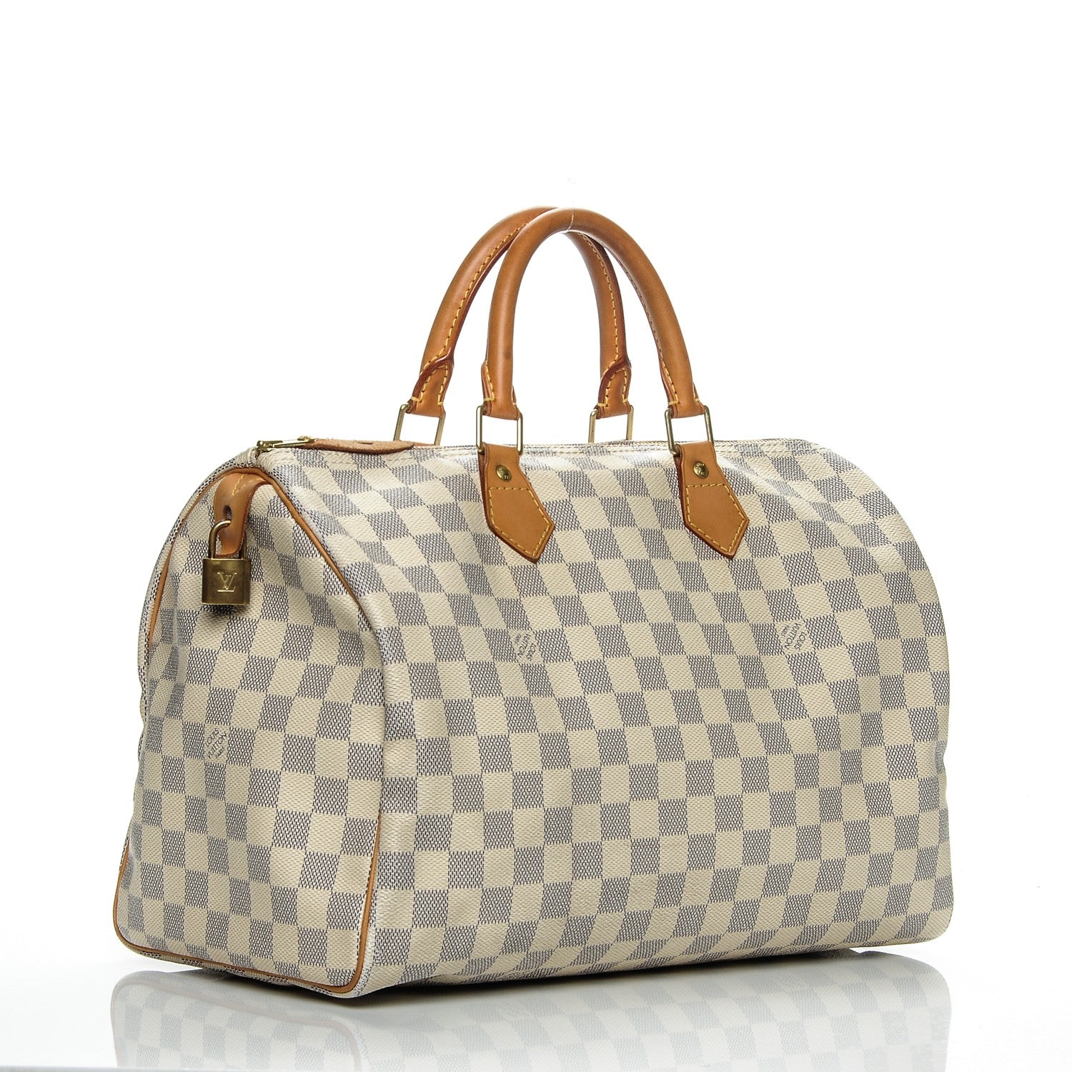 Louis Vuitton Damier Azur Speedy 35 3 of 8