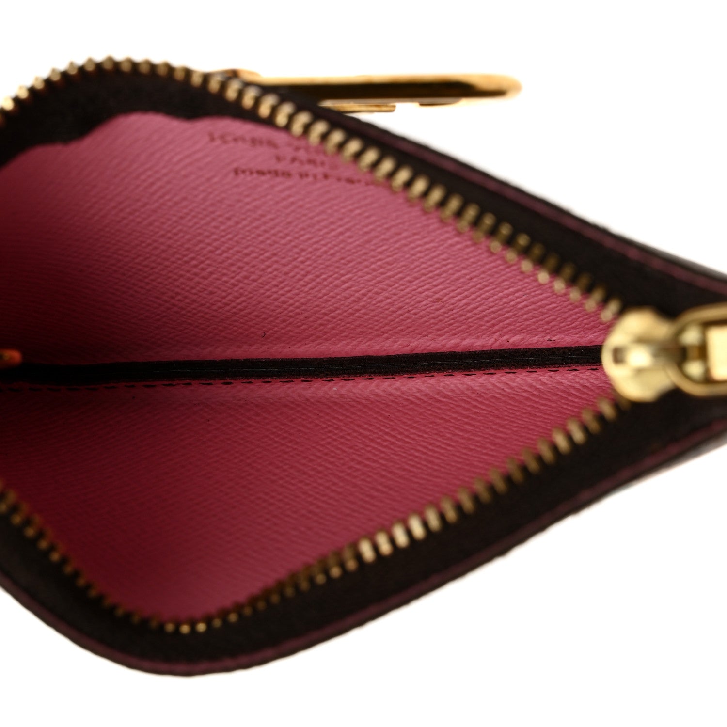 Louis Vuitton Monogram 2023 Christmas Animation Alpine Key Pouch Pink 5 of 7