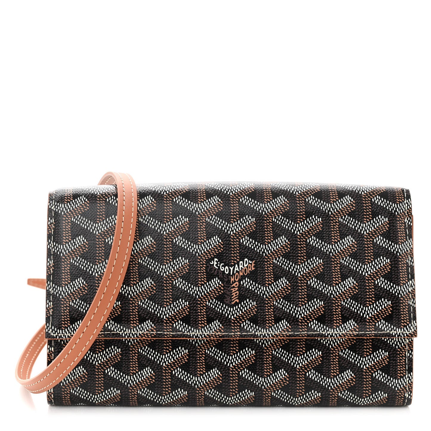 Goyardine Varenne Continental Wallet Black Gold