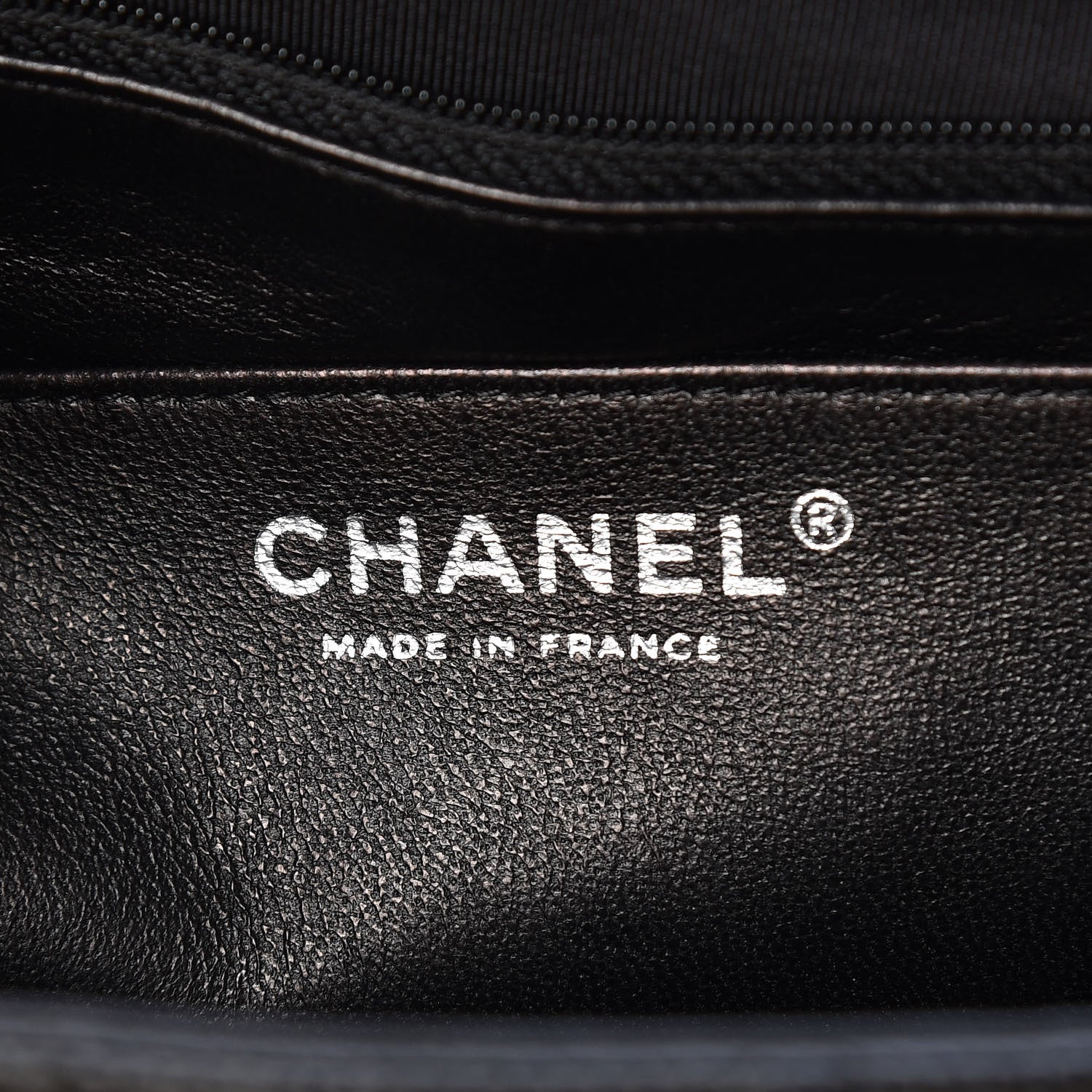Chanel Caviar Quilted Jumbo Single Flap Black 6 of 10