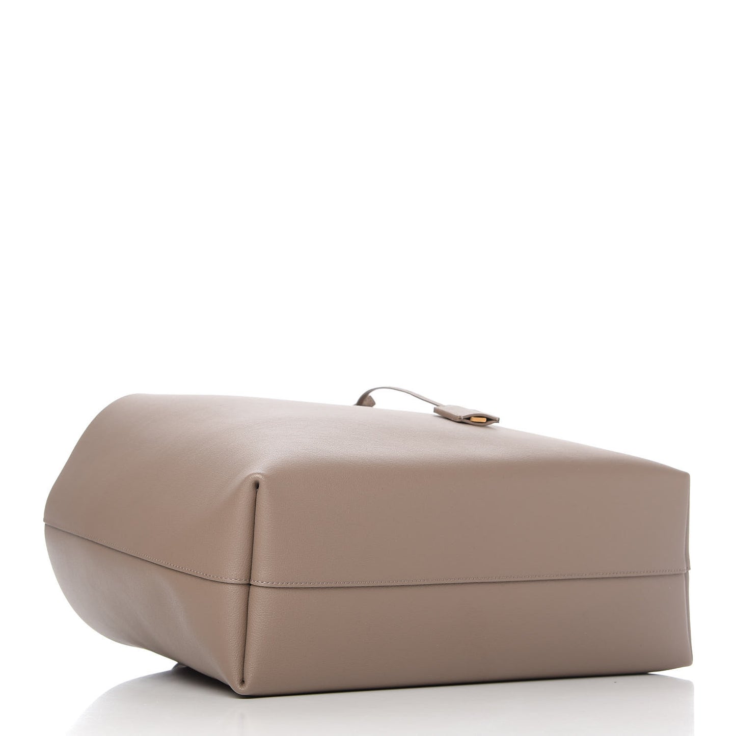 Calfskin Large Shopping Tote Taupe