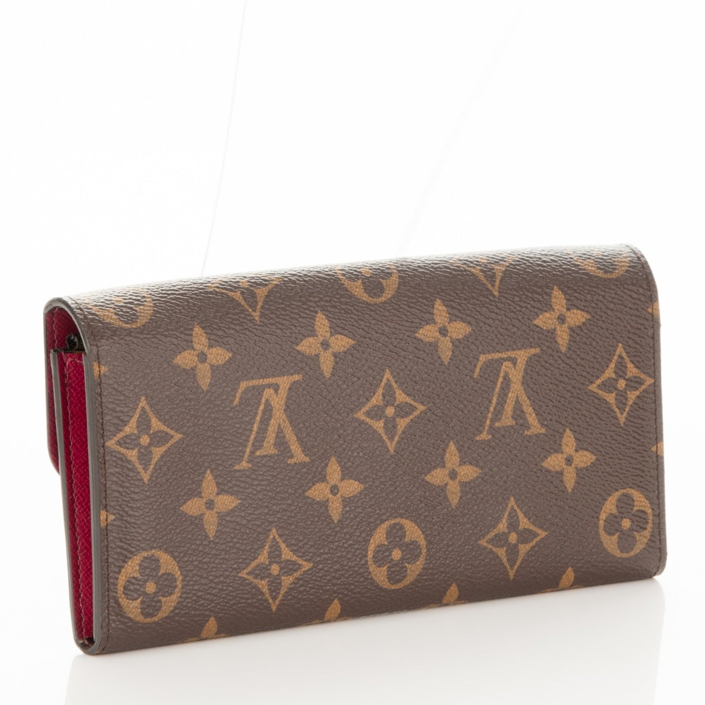 Monogram Emilie Wallet Fuchsia