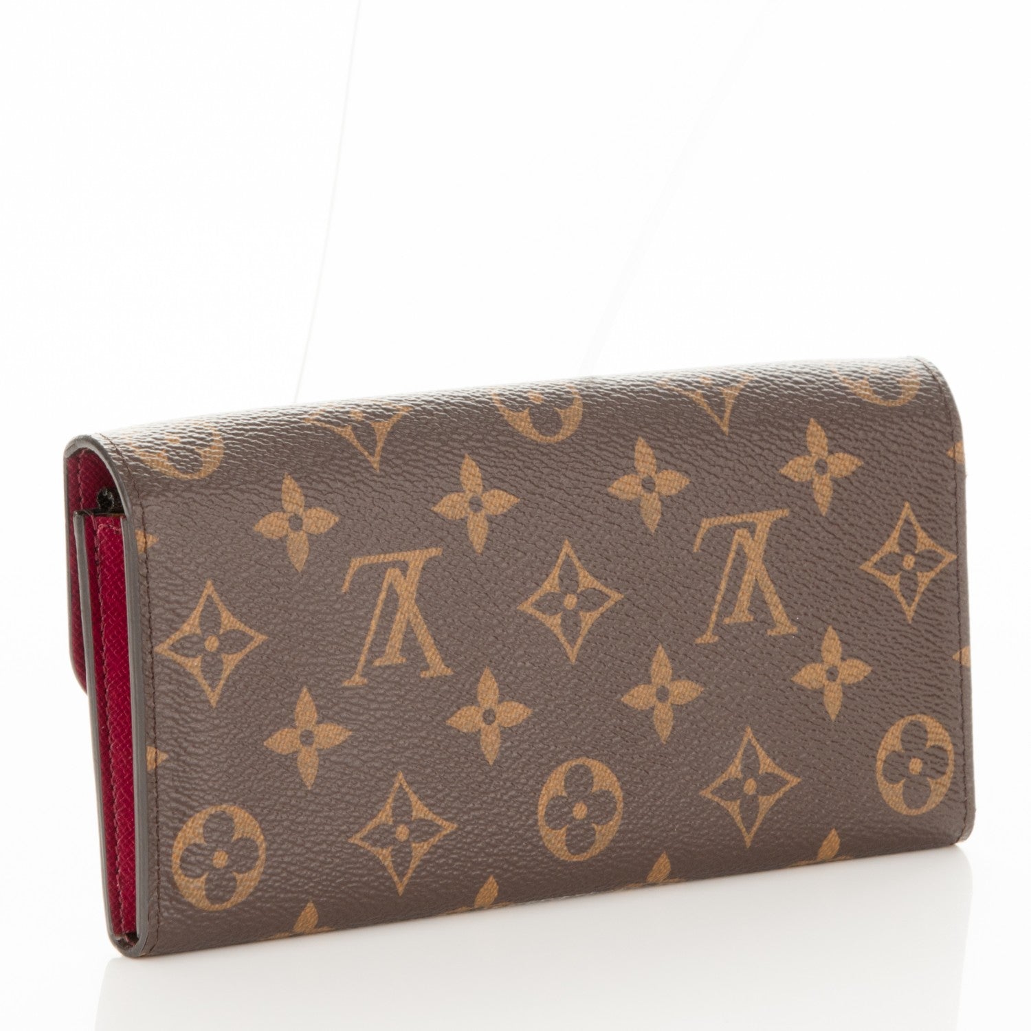 Louis Vuitton Monogram Emilie Wallet Fuchsia 3 of 6