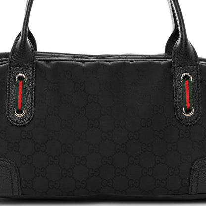 Gucci Canvas Monogram Web Princy Boston Black 8 of 11