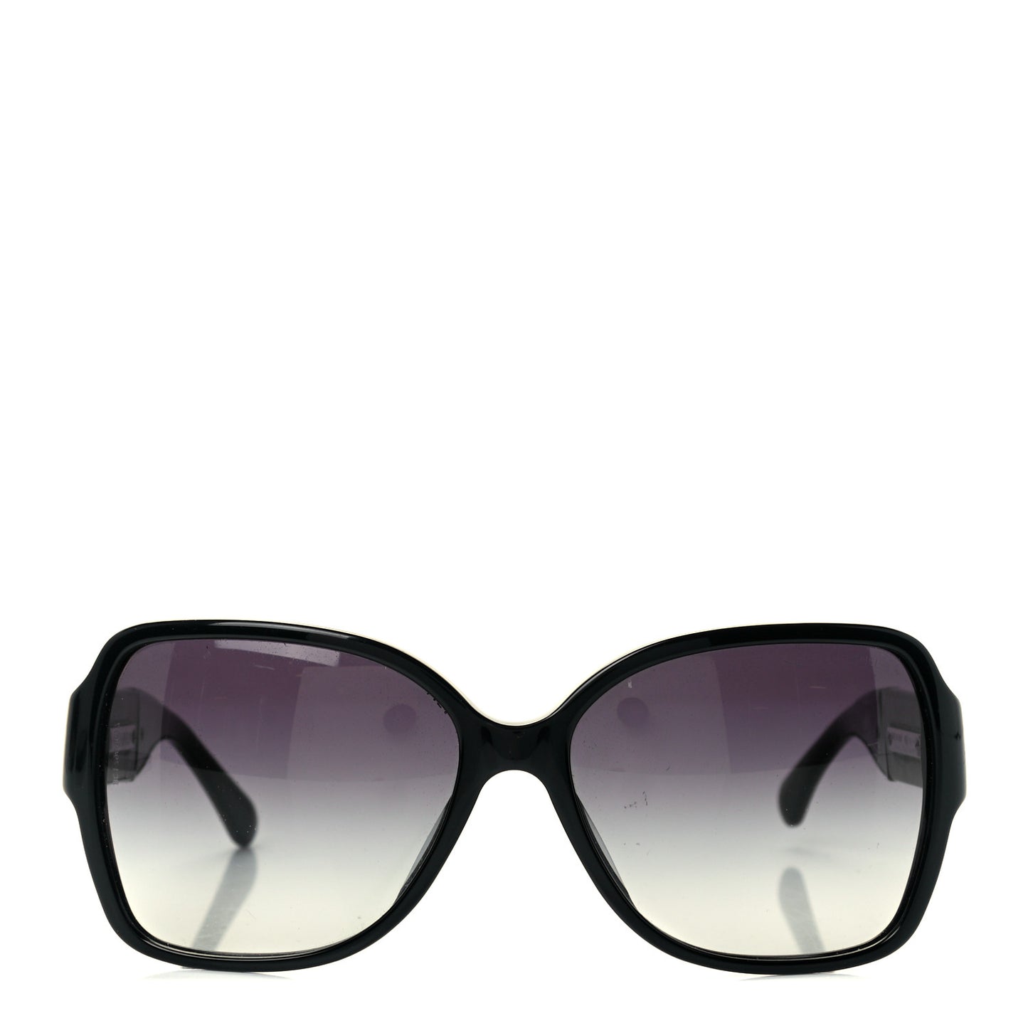 Acetate Square Summer CC Sunglasses 5230-Q-A Black