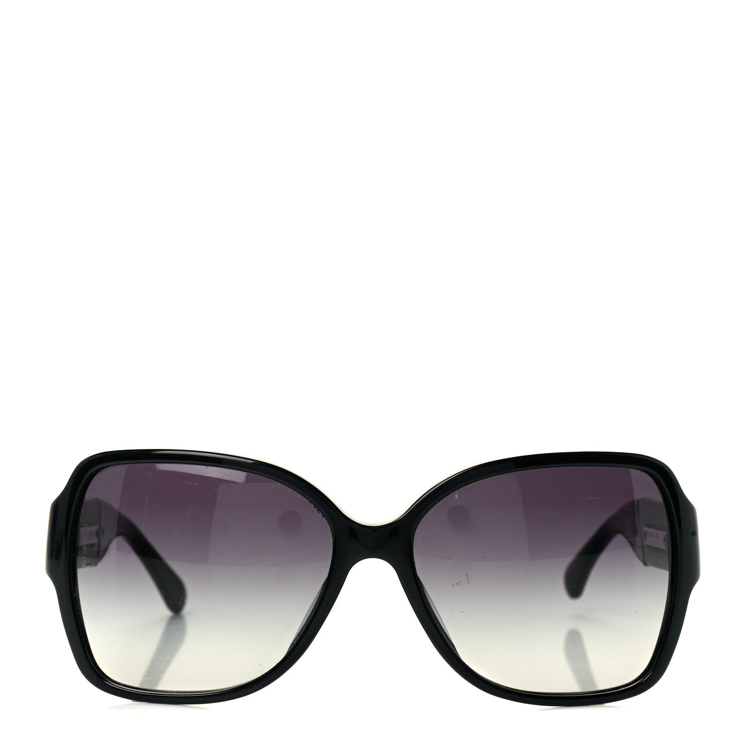 Chanel Acetate Square Summer CC Sunglasses 5230-Q-A Black 2 of 9