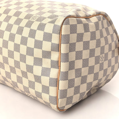 Louis Vuitton Damier Azur Speedy 30 9 of 9