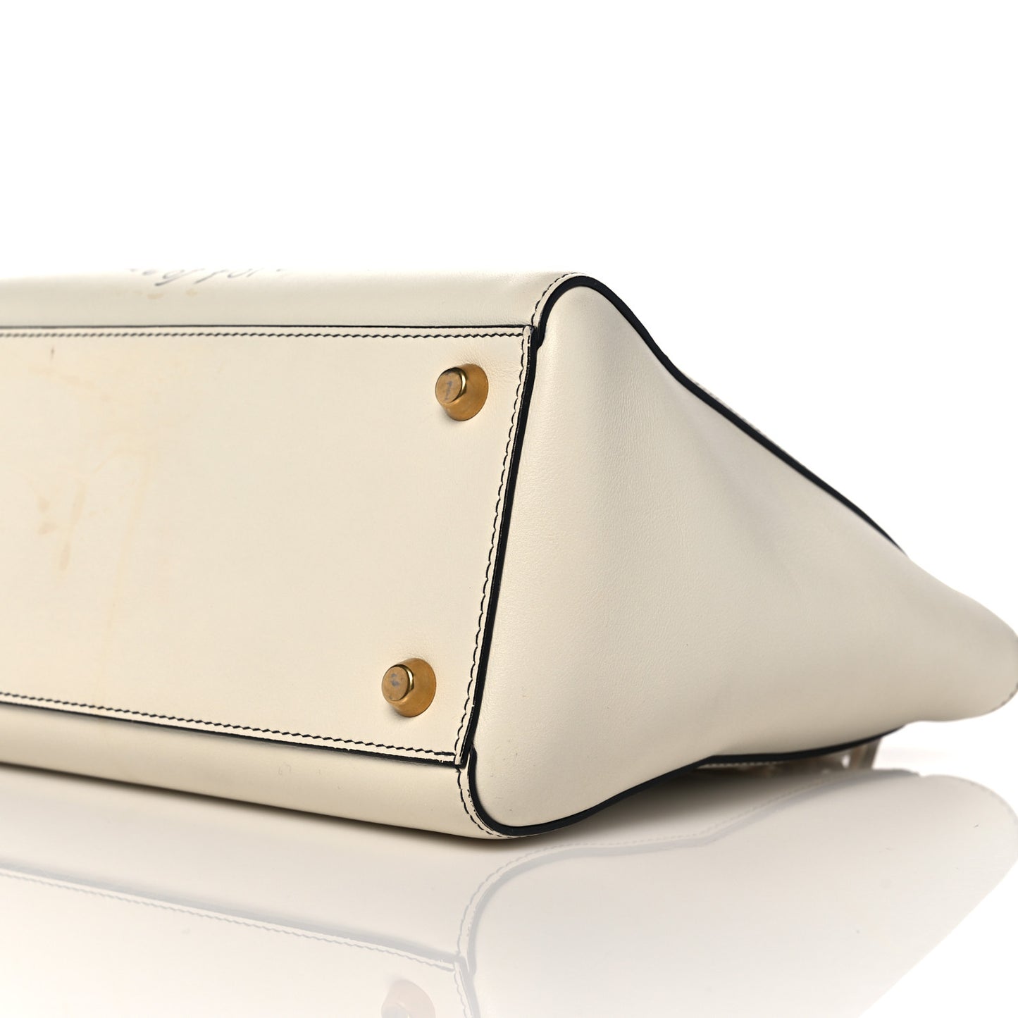 Calfskin Wheel of Fortune Medium Lady Dior Off White