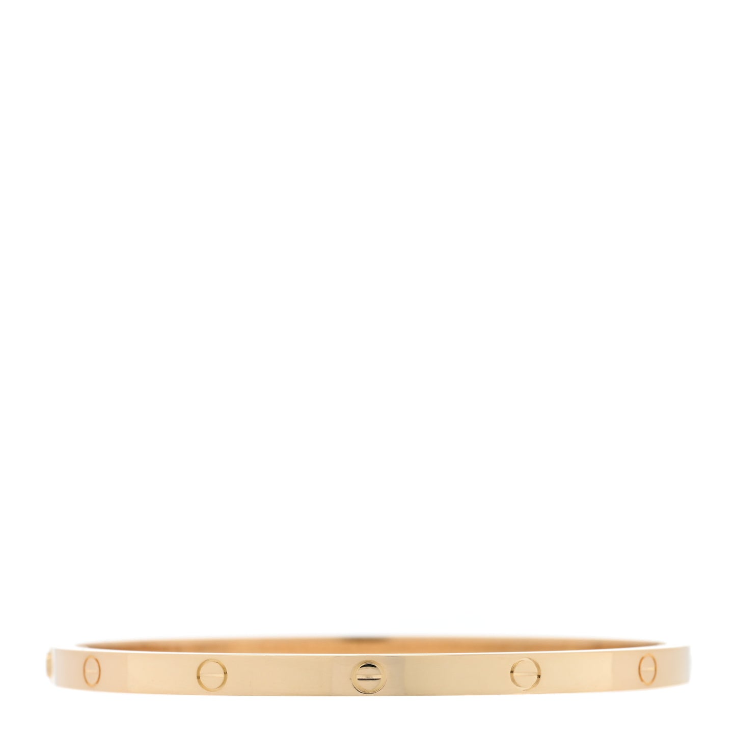 18K Yellow Gold Small LOVE Bracelet 16