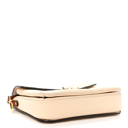 Louis Vuitton Empreinte Braided Pochette Metis Creme Beige Caramel 4 of 9