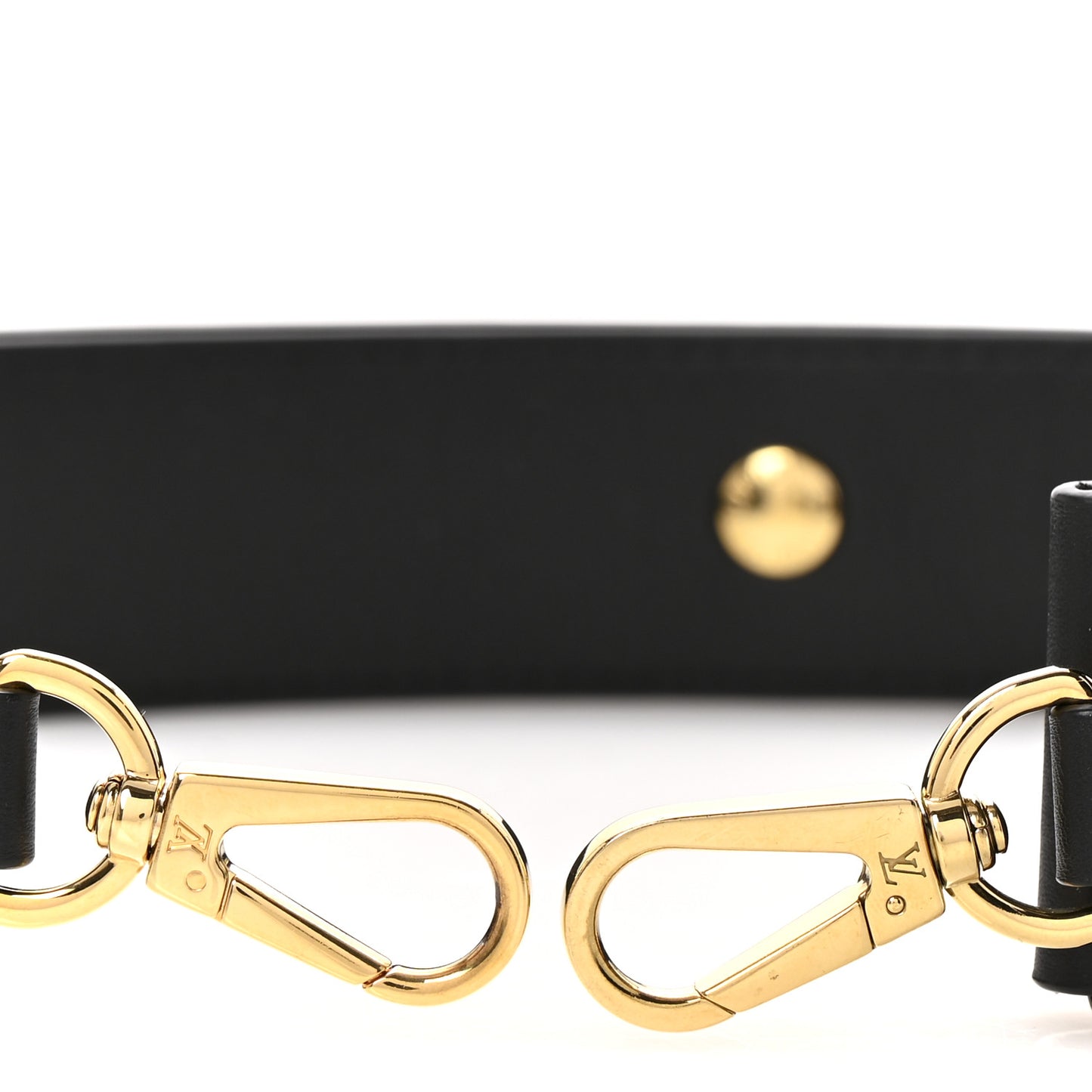 Monogram Adjustable Bandouliere Shoulder Strap Black