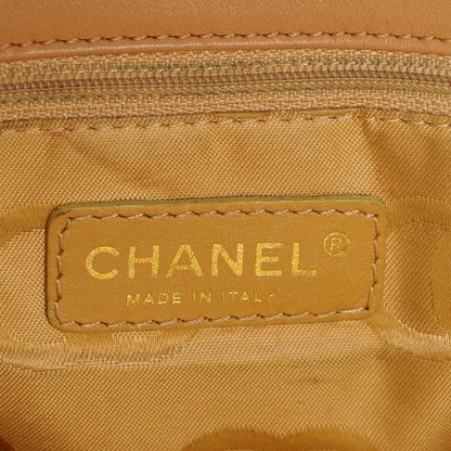 Chanel Calfskin Quilted Tote Beige 6 of 7