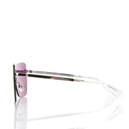 Chanel Shield Runway Sunglasses 4215 Silver Red 2 of 6