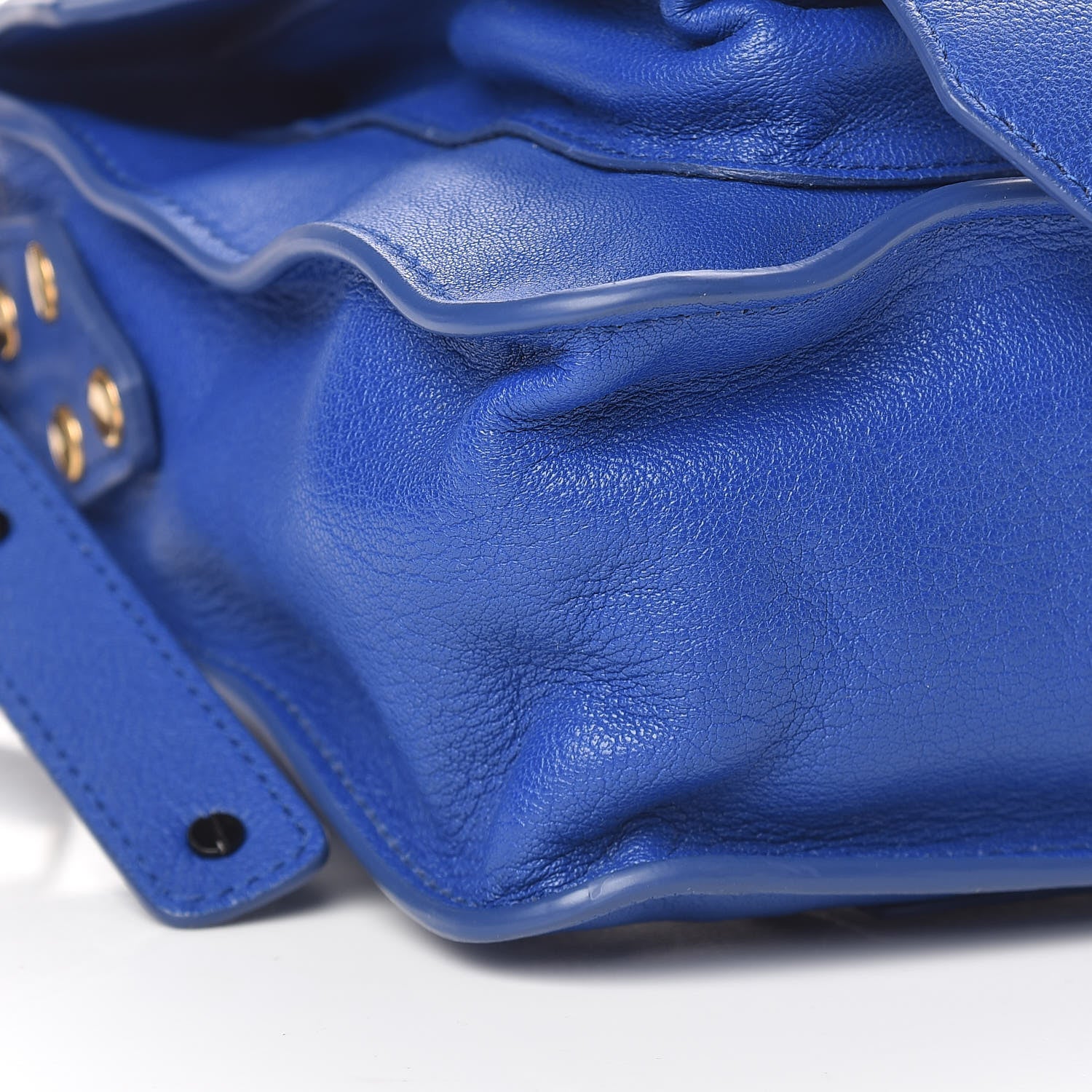 Proenza Schouler Lambskin Tiny PS1 Satchel Royal Blue 10 of 12
