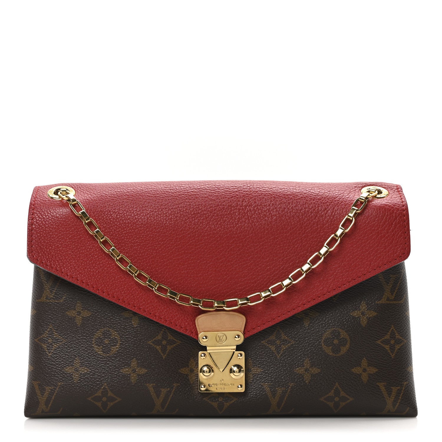 Louis Vuitton Monogram Pallas Chain Cherry 1 of 9