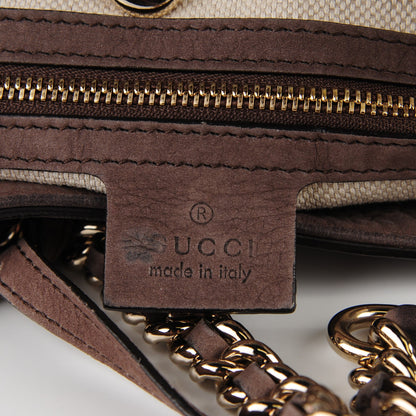 Gucci Vitello Range Medium Soho Chain Shoulder Bag Grey Field 6 of 7