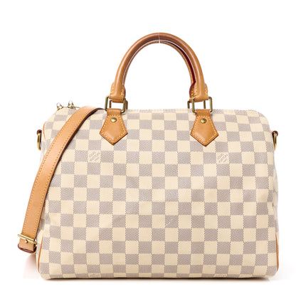 Louis Vuitton Damier Azur Speedy Bandouliere 30 1 of 13