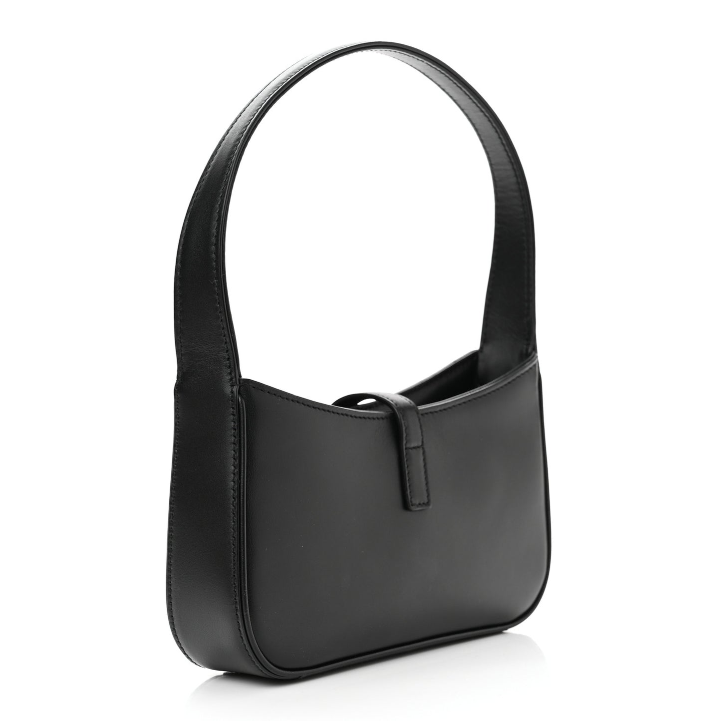 Smooth Calfskin Le 5 A 7 Mini Hobo Black