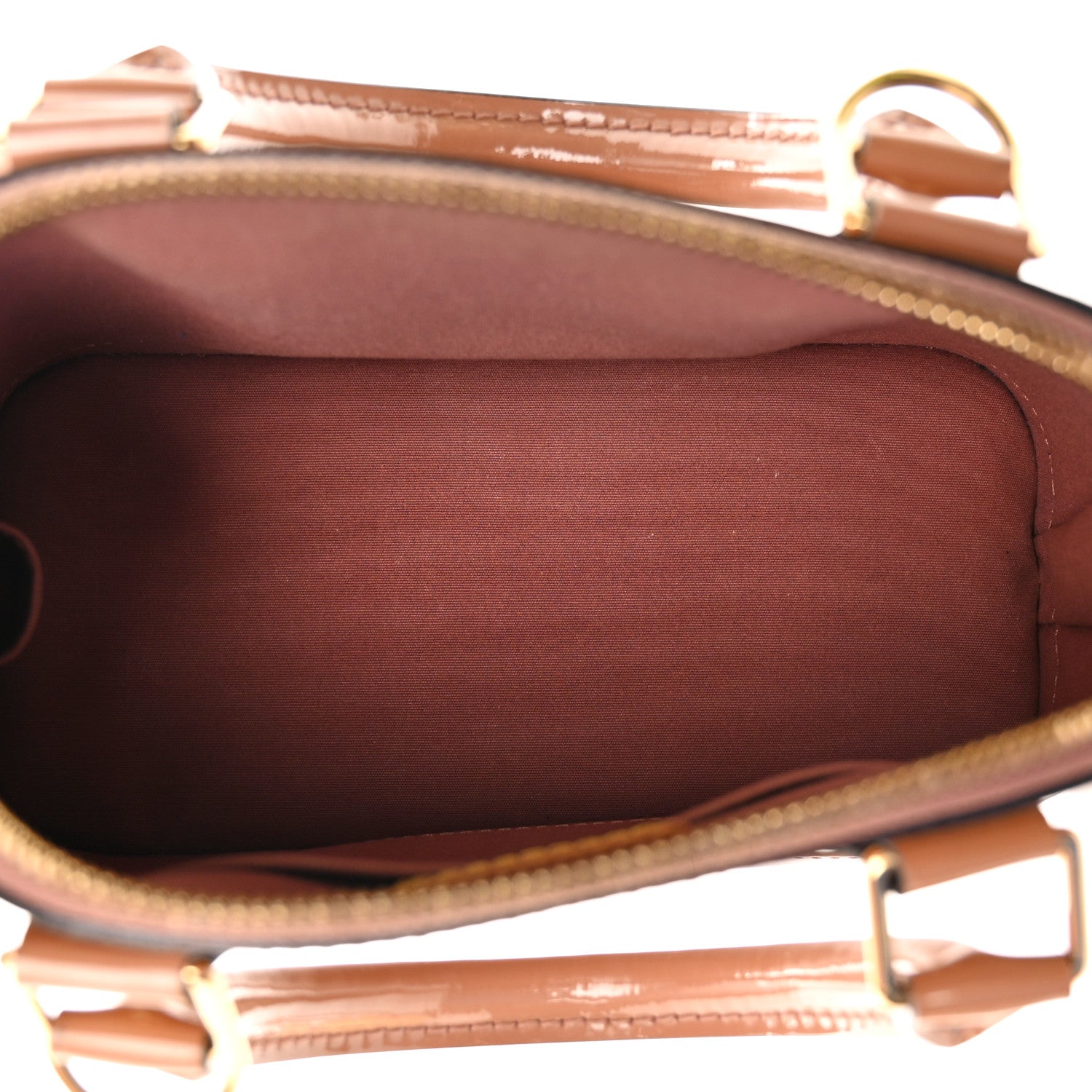 Louis Vuitton Vernis Alma BB Rose Velours 5 of 11