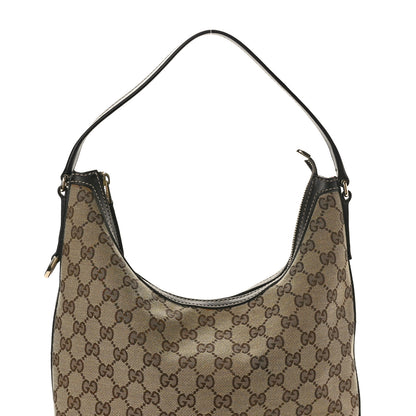 Gucci Monogram Medium New Britt Hobo Brown 7 of 9