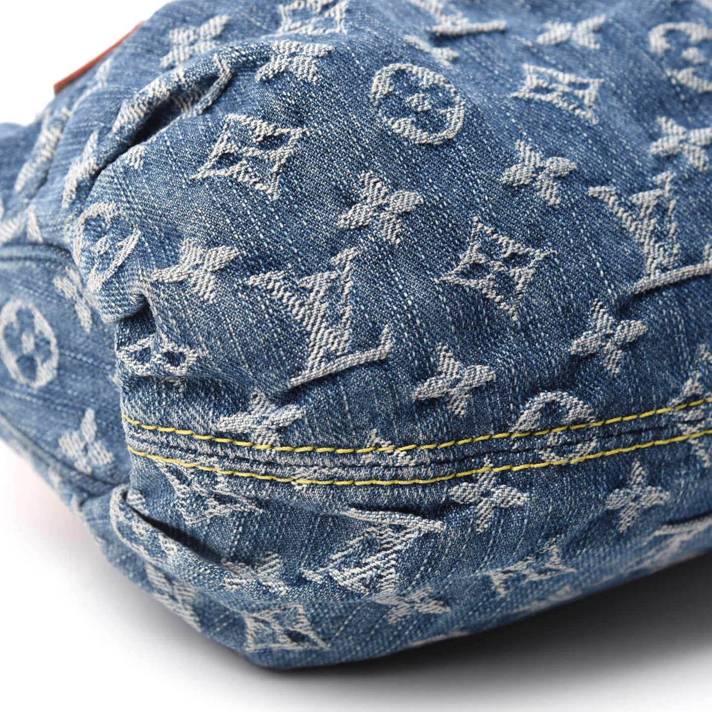 Monogram Denim Pleaty Blue