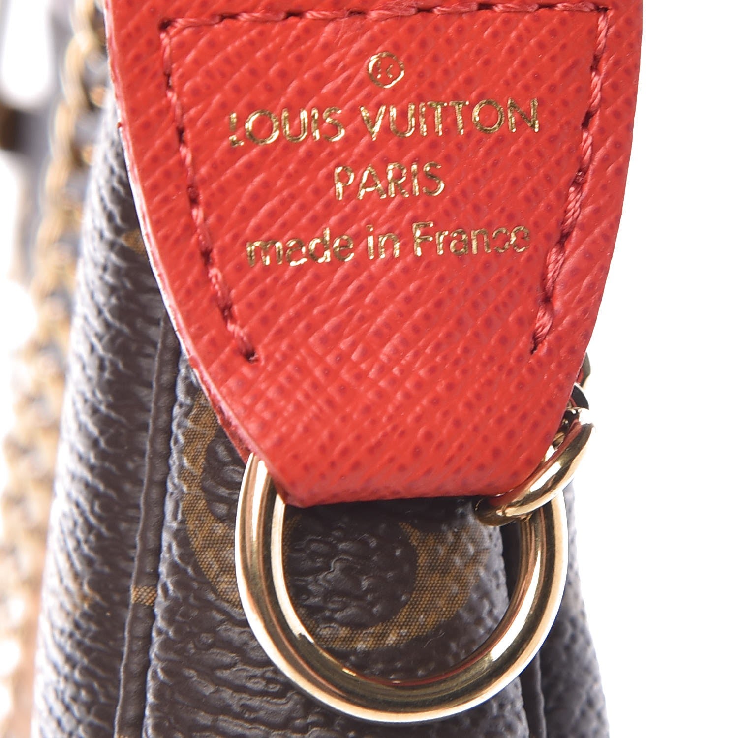 Louis Vuitton Monogram 2018 Christmas Animation Mini Cats Pochette Accessories 6 of 8