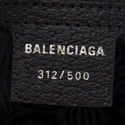 Gucci X BALENCIAGA BB Monogram Web Graffiti Large Ophidia Shopping Tote Black 6 of 9