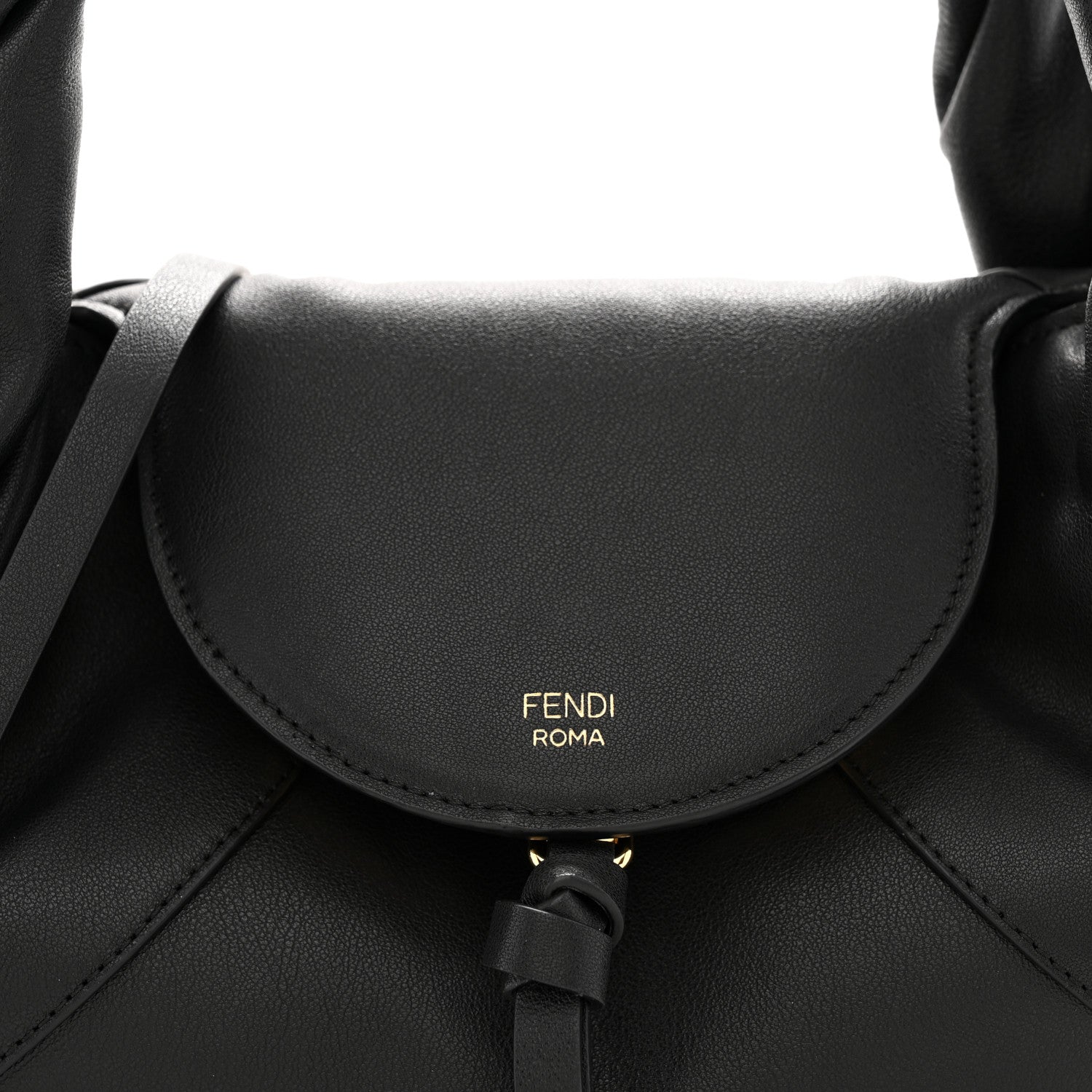 Fendi Calfskin Small Spy Black 8 of 10