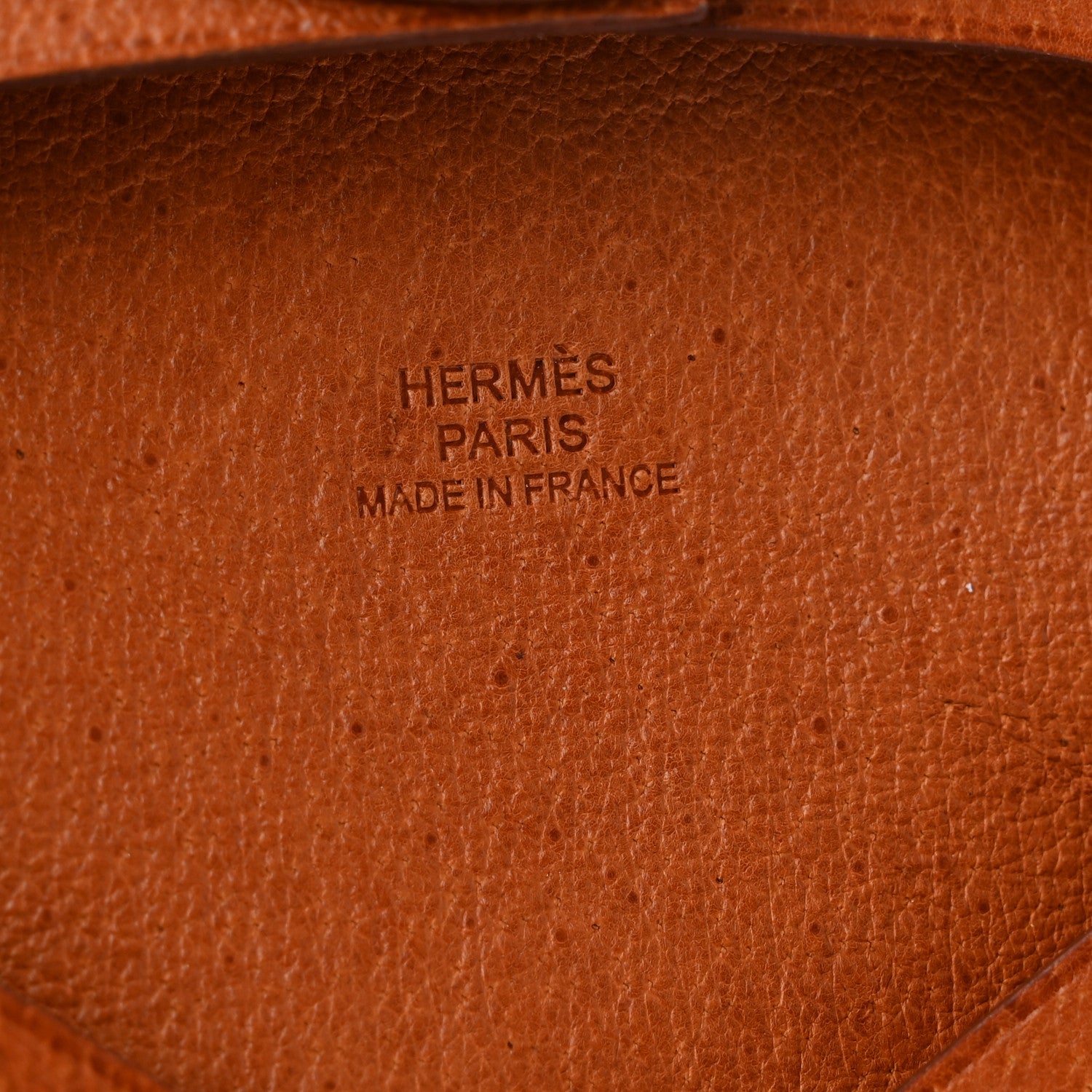 Hermes Peau Porc Bastia Coin Purse Toffee 5 of 6