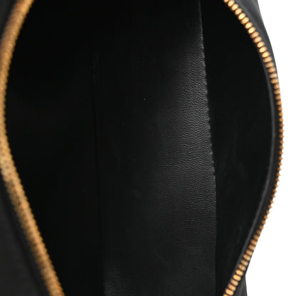 Loro Piana Nubuck L19 Extra Pocket Pouch Black Sun Gold 5 of 10