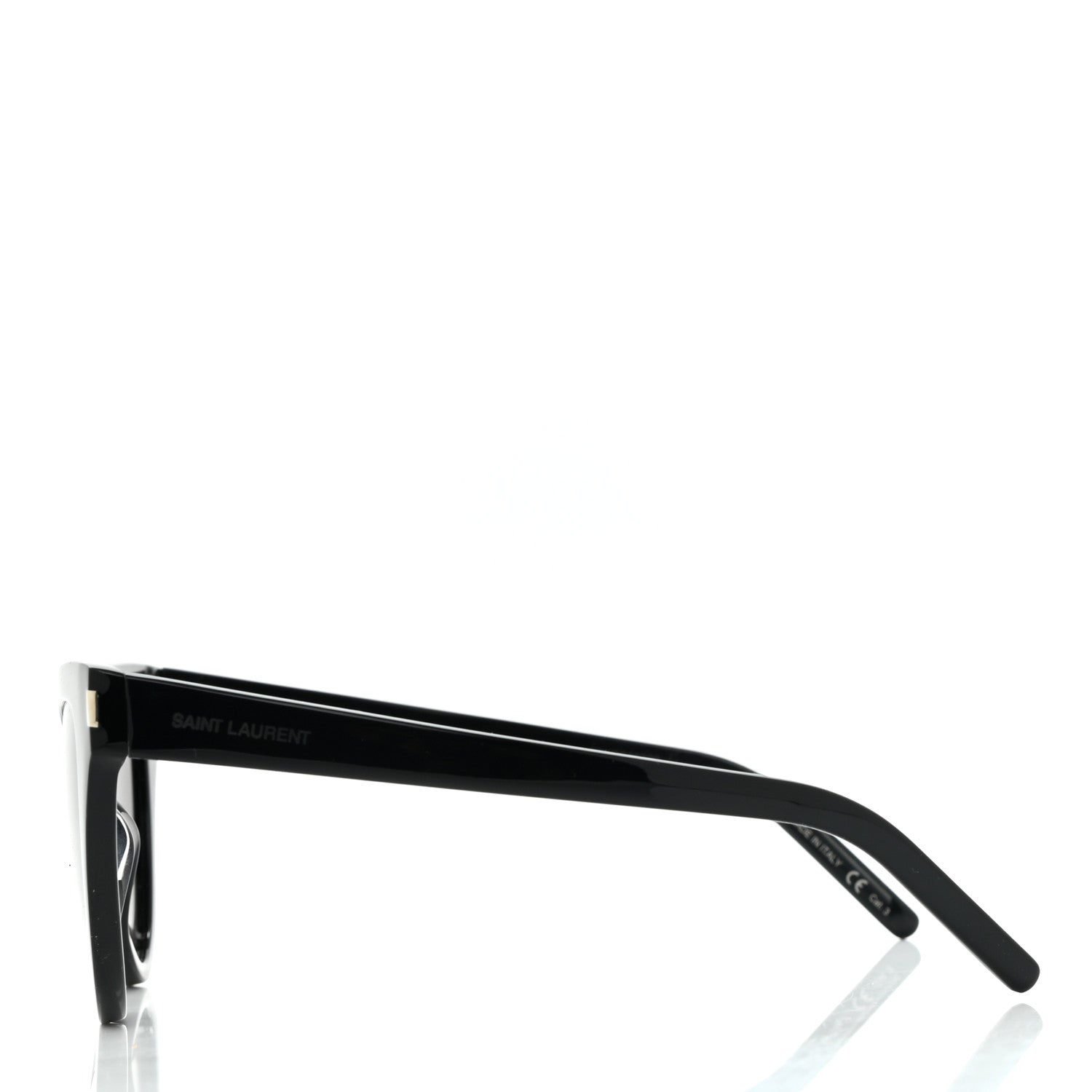 Saint Laurent Acetate Cat 3 Cat Eye Sunglasses SL425 Black 3 of 8