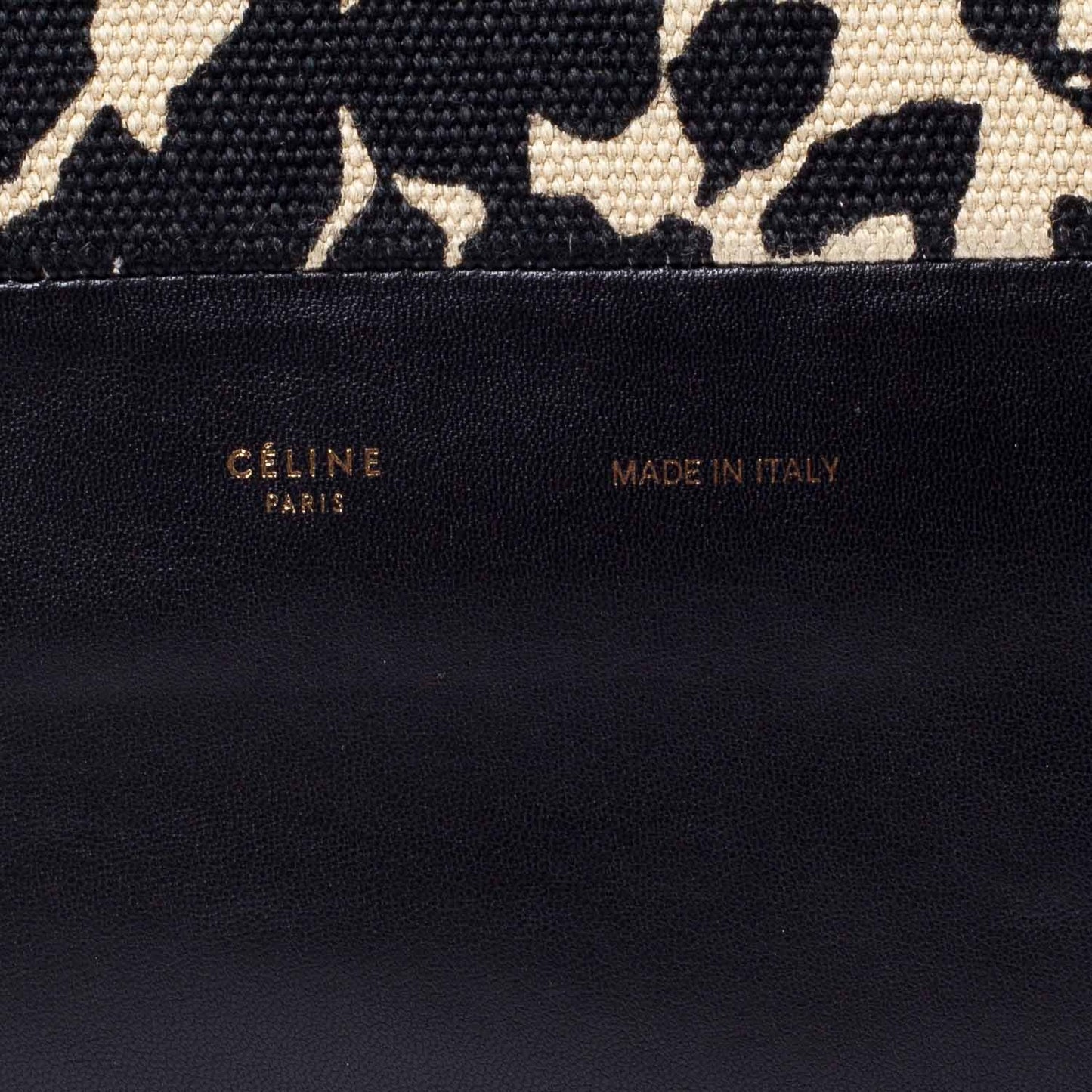 Lambskin Jute Leopard Bi-Cabas