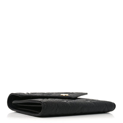 Louis Vuitton Empreinte Victorine Wallet Black 4 of 7